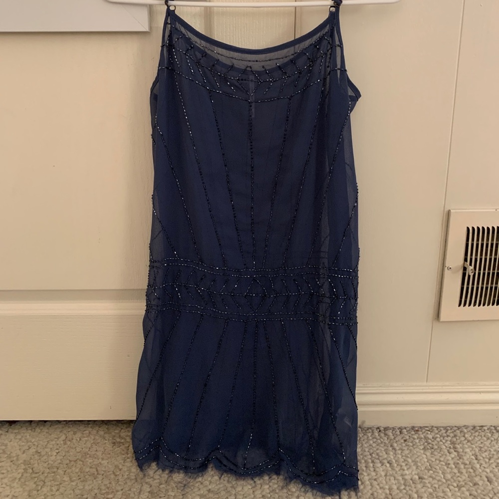 Free People Beaded Shift Dress